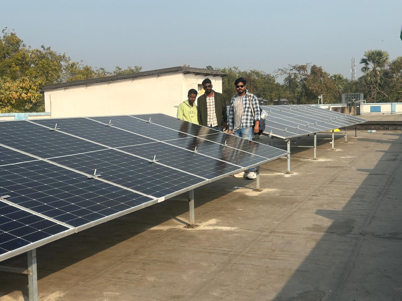 Tehatta BDO SDO 10kW Ongrid Solar Setup